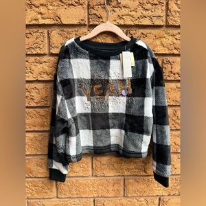 ▪️ 10/$25-‎ George Velour Sequin “YEAH” Sweatshirt